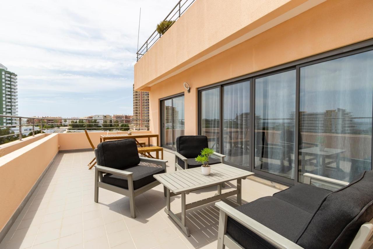 Amazing Sea View Apartment Praia Da Rocha Portimão Dış mekan fotoğraf